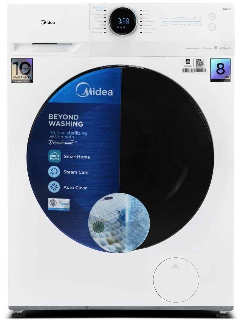 Стиральная машина Midea MF200W80WB/W-UA
